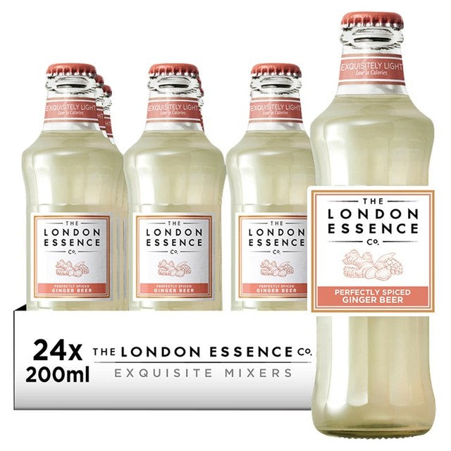 London Essence Co. Spiced Ginger Beer 24 x 200ml, UK version