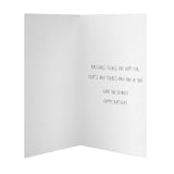 M&S Amazing Wife Birthday Card 15cm x 15cm, imported from the UK