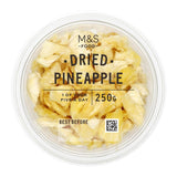M&S dried pineapple 250g, imported from the UK