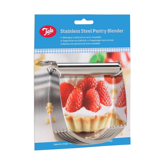 Tala stainless steel pastry blender with rubberised handle (British brand)