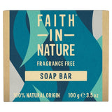 M&S Faith in Nature Unfragranced Pure Hand Made Soap Bar 100g- Buy online at McGrocer