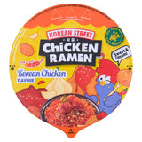 Korean Street chicken ramen bowl instant noodles, imported from the UK