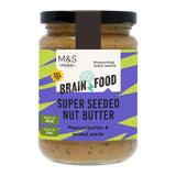 M&S M&S Brain Food Super Seeded Crunchy Peanut Butter 340g- Buy online at McGrocer