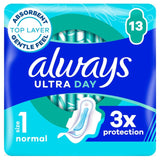 Compresas higiénicas Always Ultra Normal con alas (Talla 1)