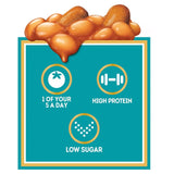 Heinz Plant-Based Beanz & Sausages baked beans 415g, UK version