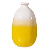 Sass & Belle Dip Glazed Ombre Yellow Vase 12x7cm (British brand)