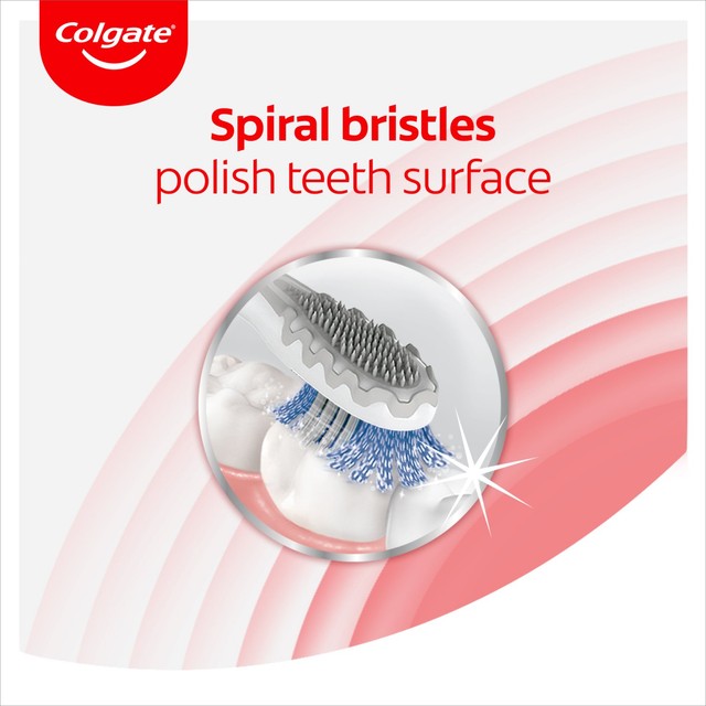 Colgate toothbrush heads Max White Soft pack of 4 - British product