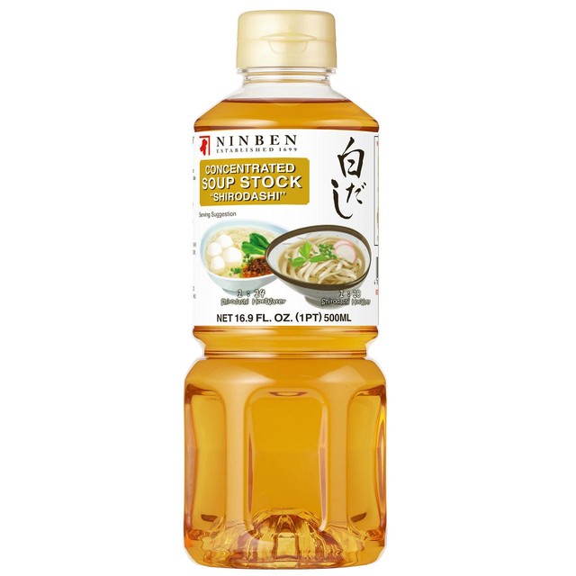Ninben Shirodashi condensed soup stock 500ml, imported from the UK