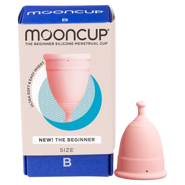 Mooncup Beginner menstrual cup Size B, imported from the UK
