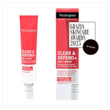 Neutrogena Clear and Defend+ acne serum 30ml, imported from the UK