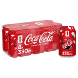 M&S Coca-Cola Original Taste Cola 8 x 330ml Cans- Buy online at McGrocer