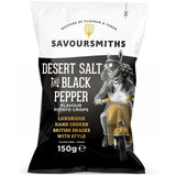 Savoursmiths Desert Salt and Black Pepper potato crisps 150g (British brand)