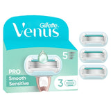 M&S Gillette Venus Deluxe Smooth Sensitive Razor Blades 3- Buy online at McGrocer