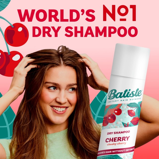 Batiste cherry dry shampoo 200ml - British product