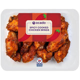 Ocado Spicy Cooked Chicken Wings Party Food 525g