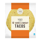 M&S 12 Corn & Wheat Tacos Serves 4