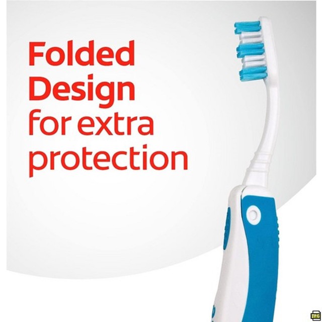 Colgate Portable Travel Soft Manual Toothbrush - British product