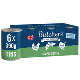 M&S Butcher's Simply Gentle Dog Food Variety Pack Wet Dog Food 6 x 390g- Buy online at McGrocer
