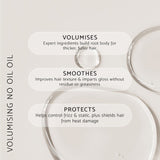 Percy & Reed Volumising No Oil Oil hair serum 60ml, imported from the UK