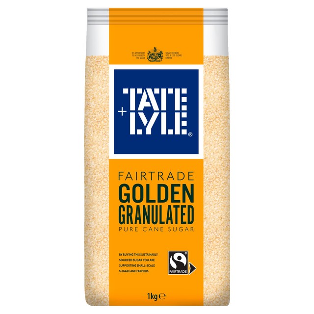 Tate & Lyle golden granulated sugar 1kg (British brand)
