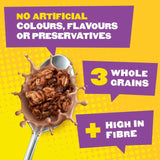 Jordans Chocolate Popped Oat Crunch breakfast cereal 425g, UK version