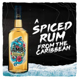 Lamb's spiced rum 70cl, UK version