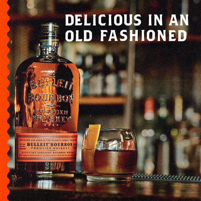 Bulleit Bourbon Frontier Whiskey 70cl - British product