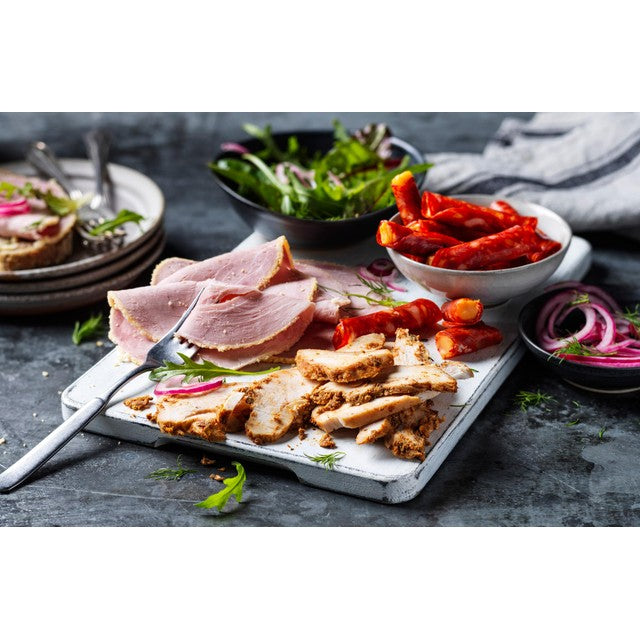 M&S Wiltshire cured breaded ham slices 120g, imported from the UK