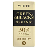 M&S Green & Black's Organic White Chocolate Bar 90g- Buy online at McGrocer