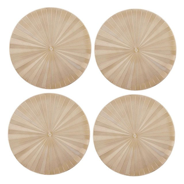 Mikasa gold placemats 38cm set of 4, imported from the UK