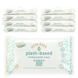 Kinder by Nature plant-based baby wipes biodegradable, imported from the UK