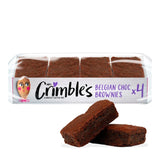 M&S Gluten Free Belgian Chocolate Brownies 4 Pack- Buy online at McGrocer
