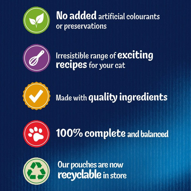 Felix wet cat food ocean recipes in jelly 12 x 85g - British product
