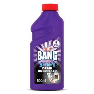 Cillit Bang avløpsluktfjerner og -åpnergel 500 ml
