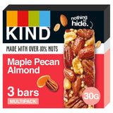 M&S Kind Maple Pecan Almond Snack Bars 3 x 30g- Buy online at McGrocer