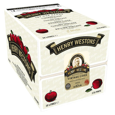 M&S Henry Weston Vintage Bag in Box Cider 10L- Buy online at McGrocer