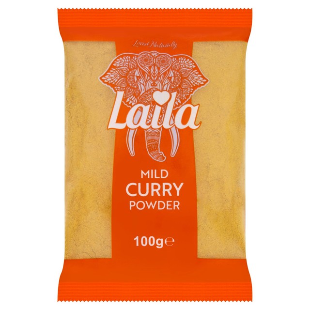 Laila Mild Curry Powder 100g, UK version
