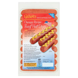 Gilbert's American style beef hot dogs 350g, UK version
