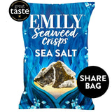 M&S Emily Seaweed Crisps Sea Salt Savoury Snack 50g- Buy online at McGrocer