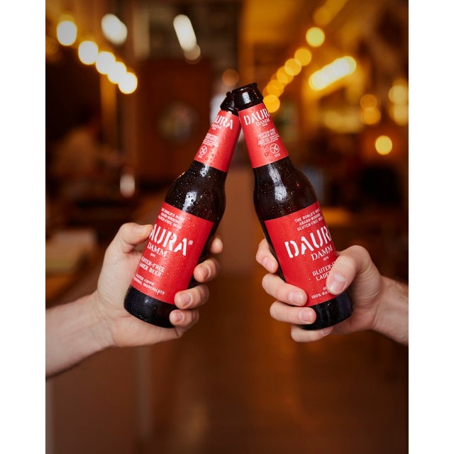 Daura Damm gluten free lager 4 x 330ml - British product