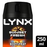 Lynx Sunset Fresh Deodorant Bodyspray 250ml, UK version