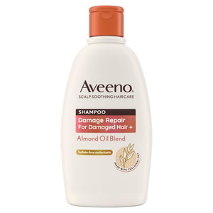 Aveeno Damage Repair Almond Oil Blend Shampoo for Damaged Hair 300ml