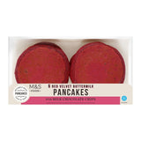 M&S M&S Red Velvet Buttermilk Pancakes 6 Count- Buy online at McGrocer