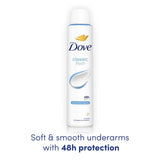 Dove classic fresh anti-perspirant deodorant spray 200ml - British product