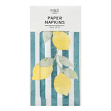 M&S M&S Lemon Guest Napkins 40cm x 40cm- Buy online at McGrocer