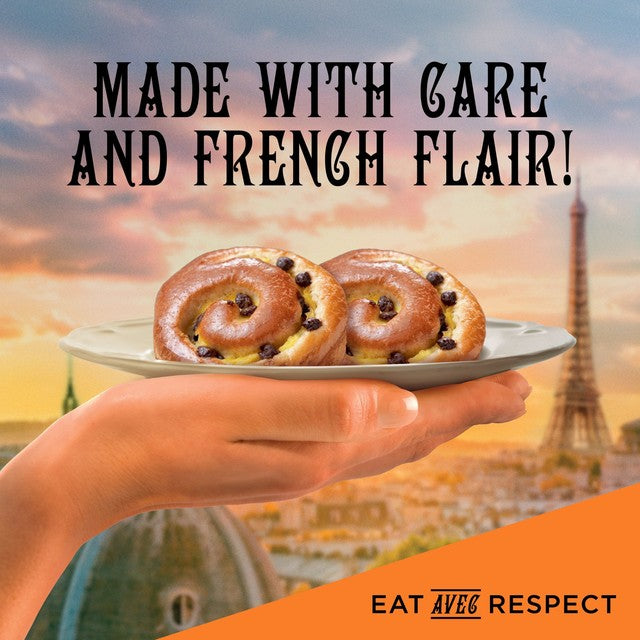 St Pierre choc chip brioche swirls 6 pack (British brand)