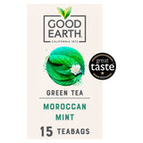 M&S Good Earth Moroccan Mint & Green Teabags 15 Count- Buy online at McGrocer