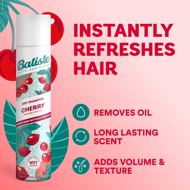 Batiste cherry dry shampoo 200ml - British product