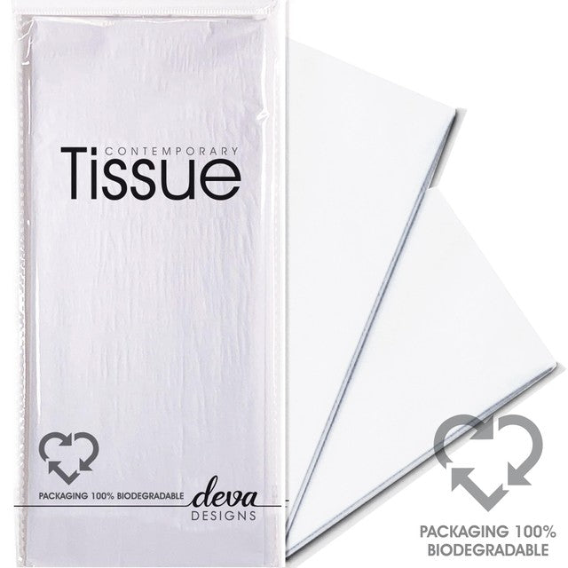 Deva Designs white tissue paper 50cm x 70cm (British brand)