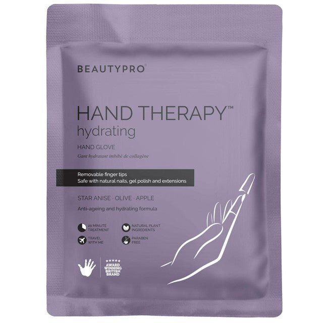 Beauty Pro hand therapy gloves with removable fingertips - British product